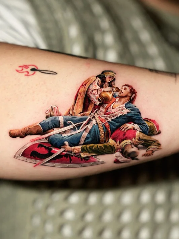 Микрореализм tattoo by GODY in Seoul