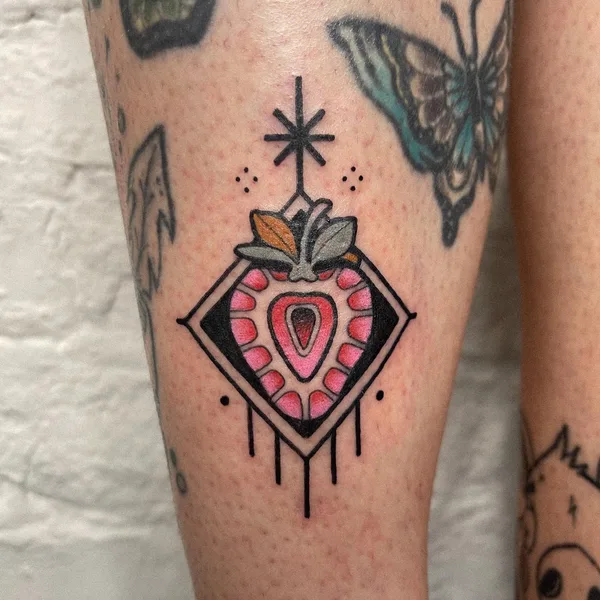 Авторская tattoo by Katharina Eckert (@mo_kathi) in Berlin