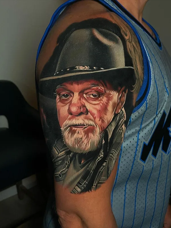 color realism татуировка на upper arm #60763 | Тату мастер Paul Marino