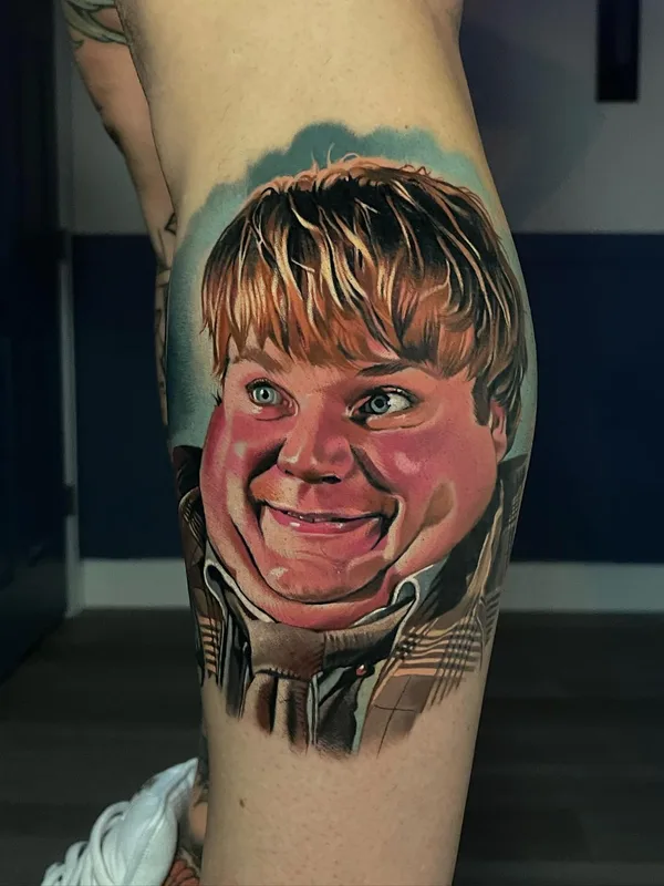 color realism татуировка на calf #60760 | Тату мастер Paul Marino