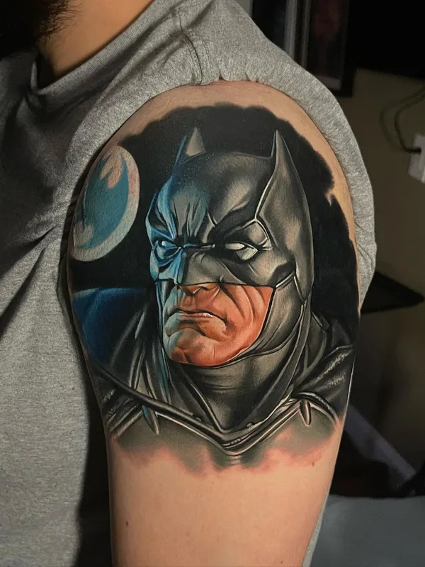 male color realism татуировка на upper arm #60766 | Тату мастер Paul Marino