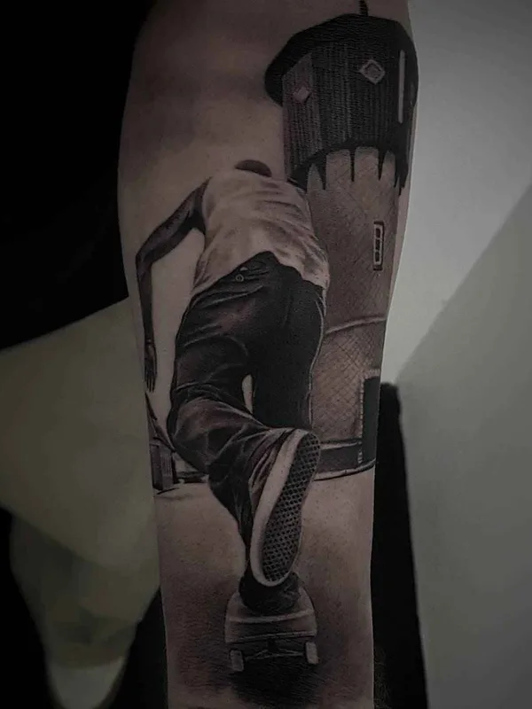 black and grey realism татуировка на forearm #9276 | Тату мастер Csörsz Pèter (Casper)