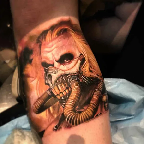 Реализм tattoo by Paul Acker in Philadelphia