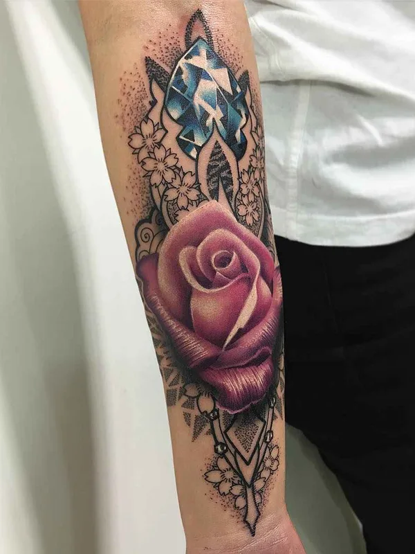 color realism татуировка на forearm #9967 | Тату мастер Ryan Smith The Scientist