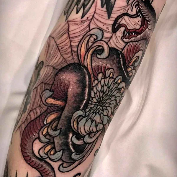 Скетч tattoo by Varo Tattooer in Seoul