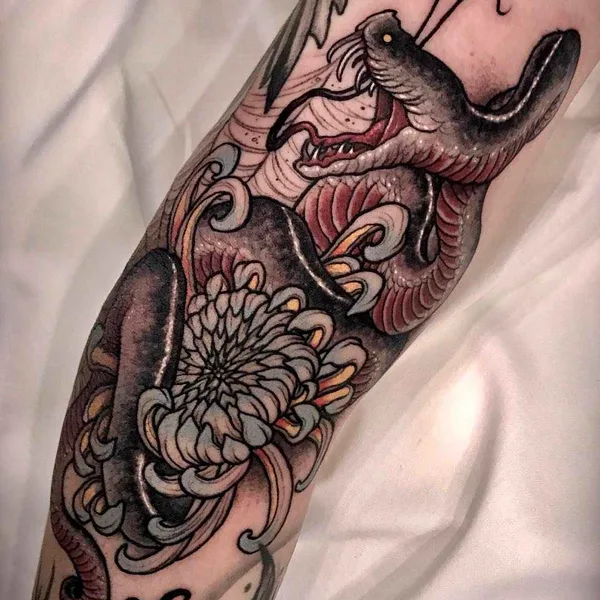 Скетч tattoo by Varo Tattooer in Seoul