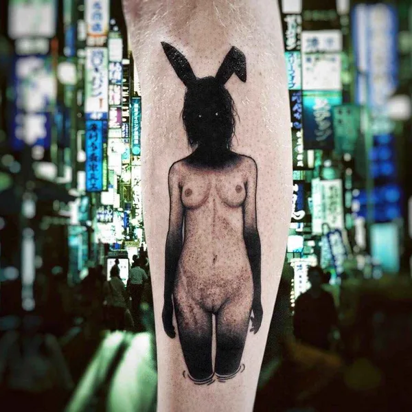 Dotwork tattoo by SEWP in Toronto