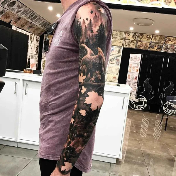Realism tattoo by Drew Apicture