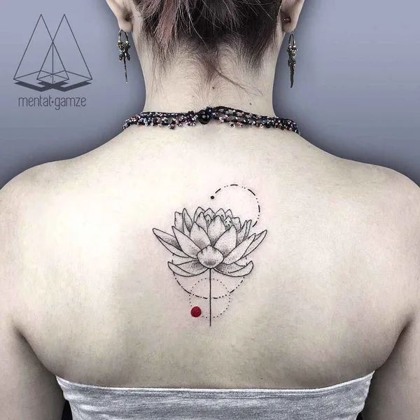 Linework tattoo by Mentat Gamze in Istanbul