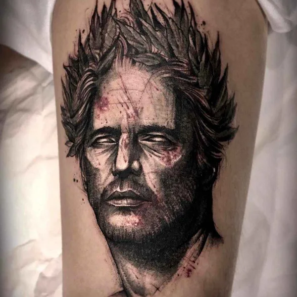 Скетч tattoo by Varo Tattooer in Seoul