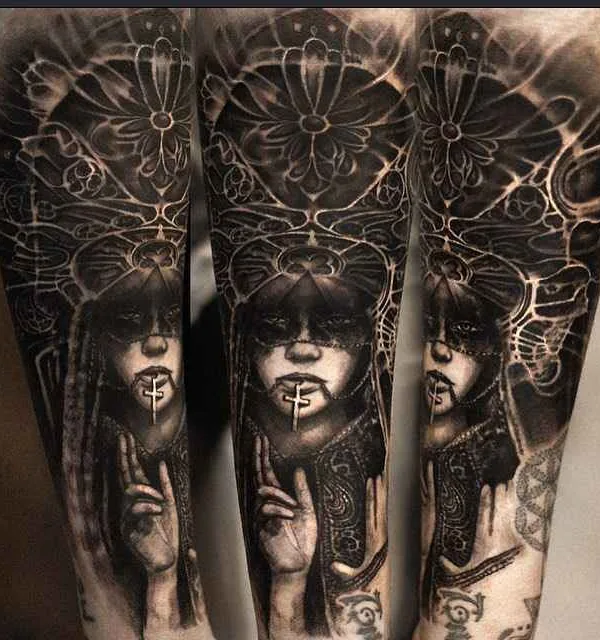 Реализм tattoo by Matthew James in Bristol