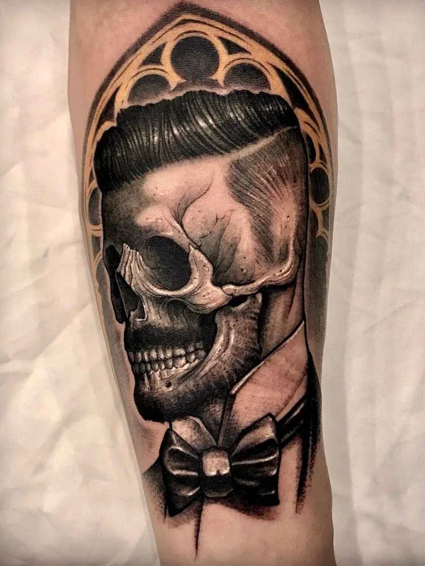 black and grey black and grey татуировка на forearm #9680 | Тату мастер Varo Tattooer