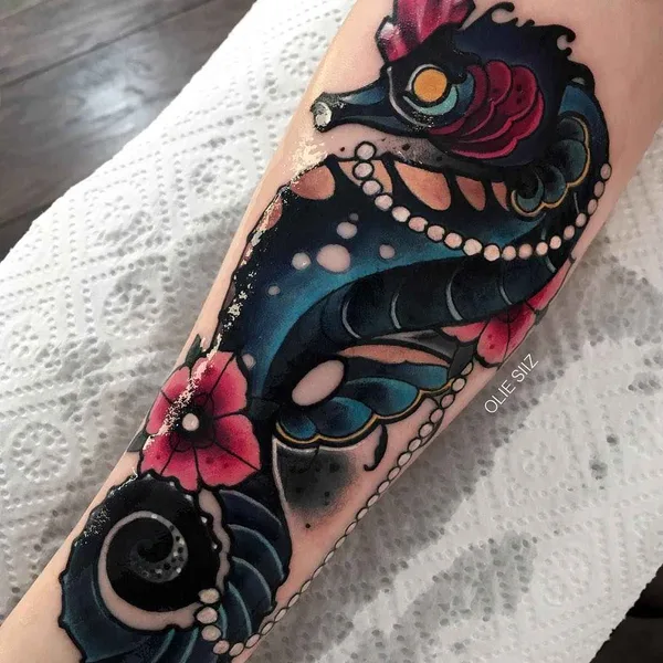 Neo Traditional tattoo by Olie Siiz in Warszawa