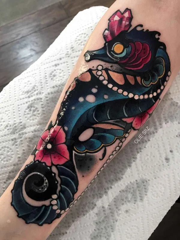 Neo Traditional tattoo by Olie Siiz in Warszawa
