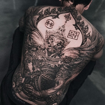 Эстетика эпохи Возрождения в реалистичных татуировках Вячеслава Дан