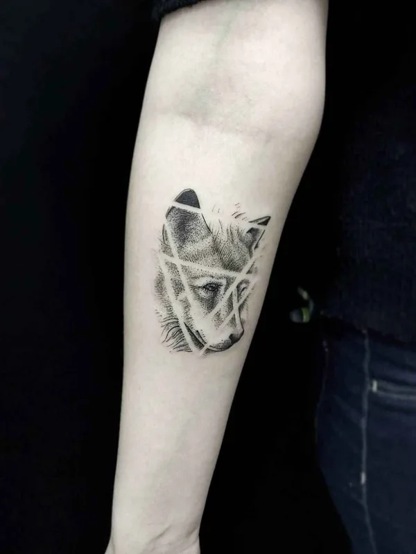 black and grey blackwork татуировка на forearm #12482 | Тату мастер Malikov Andrey