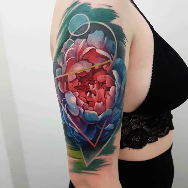 Abstract tattoo by Артем Савельев