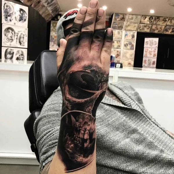 Realism tattoo by Drew Apicture