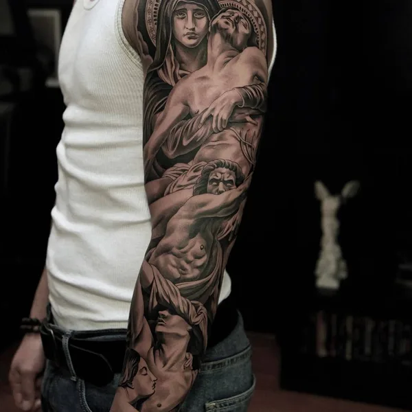 Author's Style tattoo by Jun Cha in Los Angeles