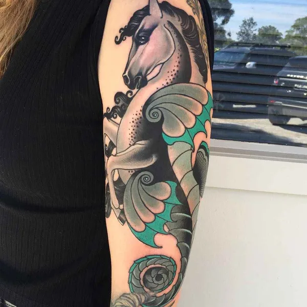 Neo Traditional tattoo by Emily Rose Murray in Melbourne