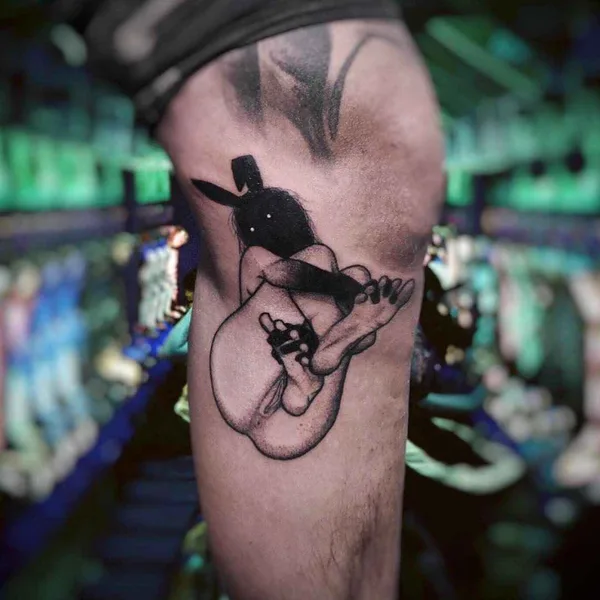 Dotwork tattoo by SEWP in Toronto