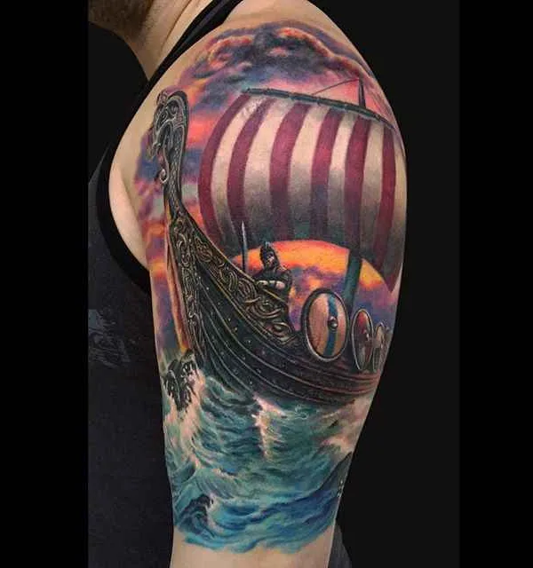 color realism tattoo on shoulder #258 | Tattoo Artist Jamie Lee Parker
