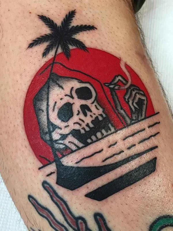 color old school Tatuaggio su forearm #10529 | Tatuatore Frankie Caraccioli