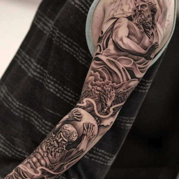 Author's Style tattoo by Jun Cha in Los Angeles