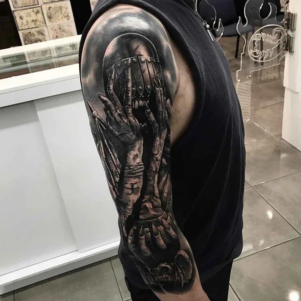 Realism tattoo by Drew Apicture
