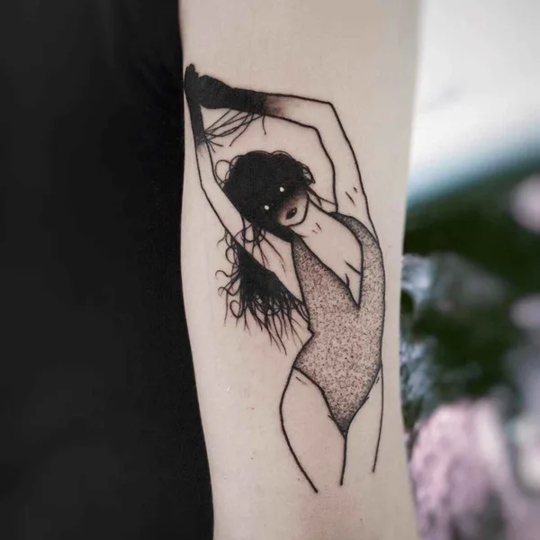 Dotwork tattoo by SEWP in Toronto