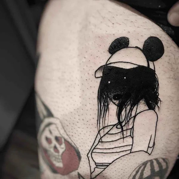 Dotwork tattoo by SEWP in Toronto