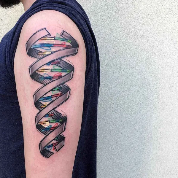 Sketch tattoo by Luca Testadiferro
