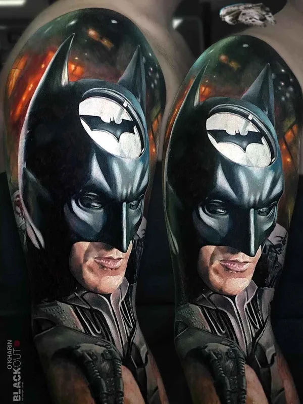 color realism tattoo on full sleeve #10581 | Tattoo Artist Александр О'харин