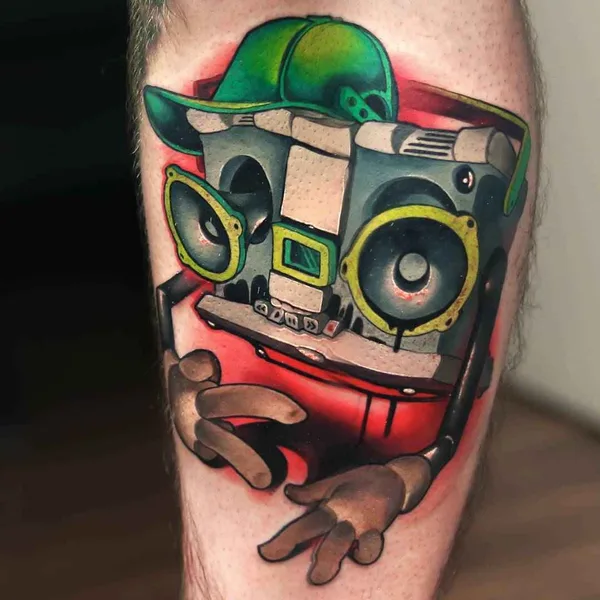 Author's Style tattoo by Uncl Paul Knows in Athina