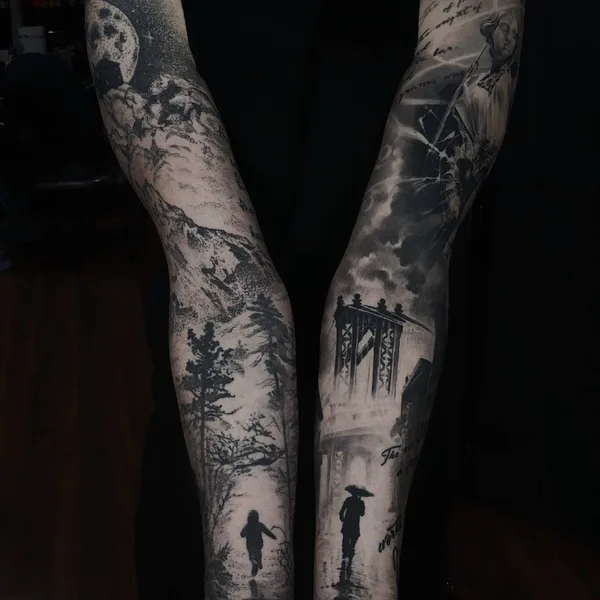 Realism tattoo by Alex Oberov in New York City