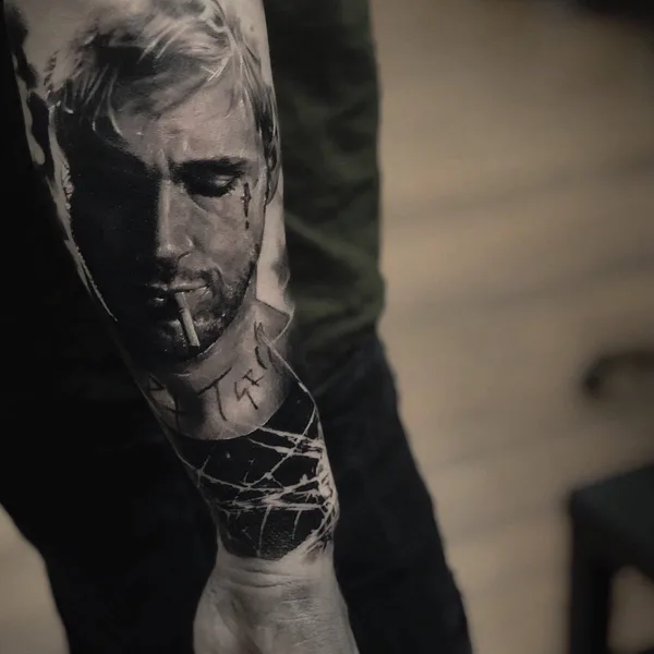 Realism tattoo by Alex Oberov in New York City