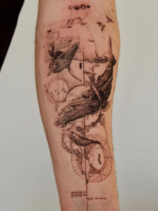 black and grey sketch tatuaje en forearm #47569 | Tatuador Simge Güleryüz