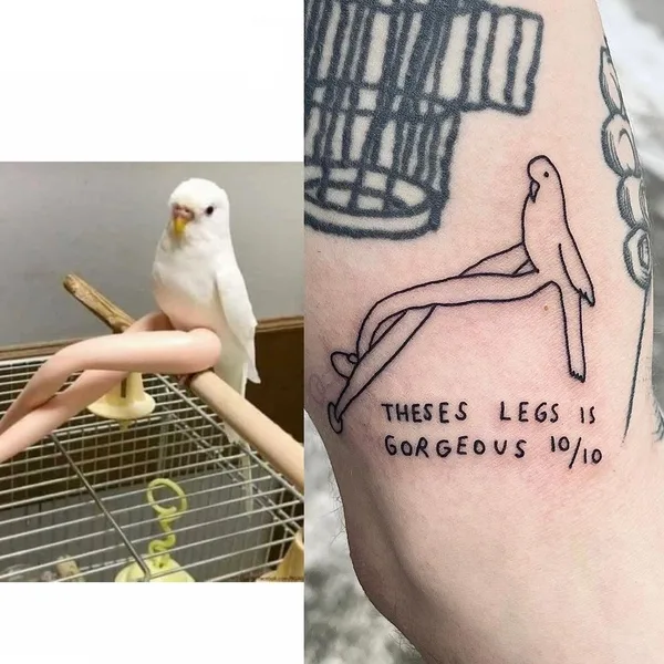 avant-garde tattoo by FROGMAGIK in Stockholm