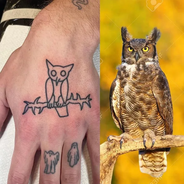 avant-garde tattoo by FROGMAGIK in Stockholm