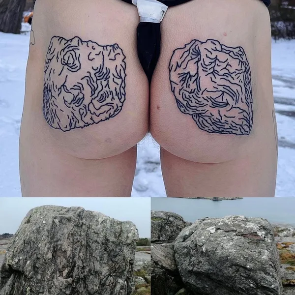 avant-garde tattoo by FROGMAGIK in Stockholm
