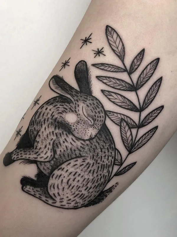 black and grey blackwork татуировка на forearm #47697 | Тату мастер Jessi