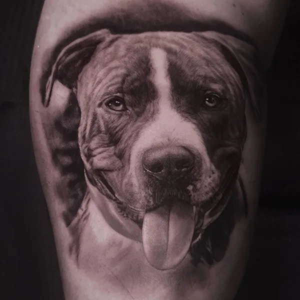 Авторская tattoo by Ralf Nonnweiler