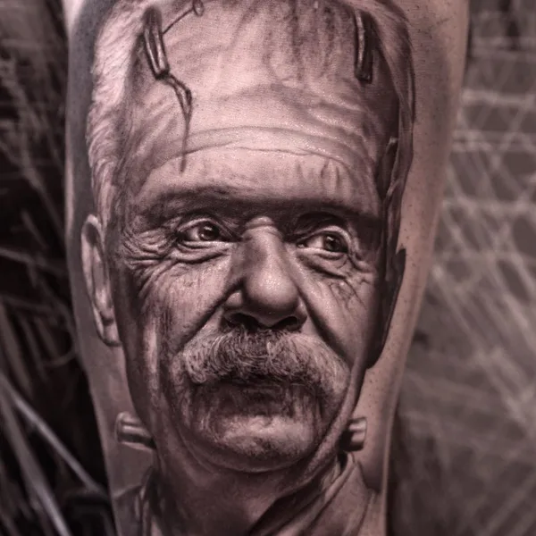 Авторская tattoo by Ralf Nonnweiler