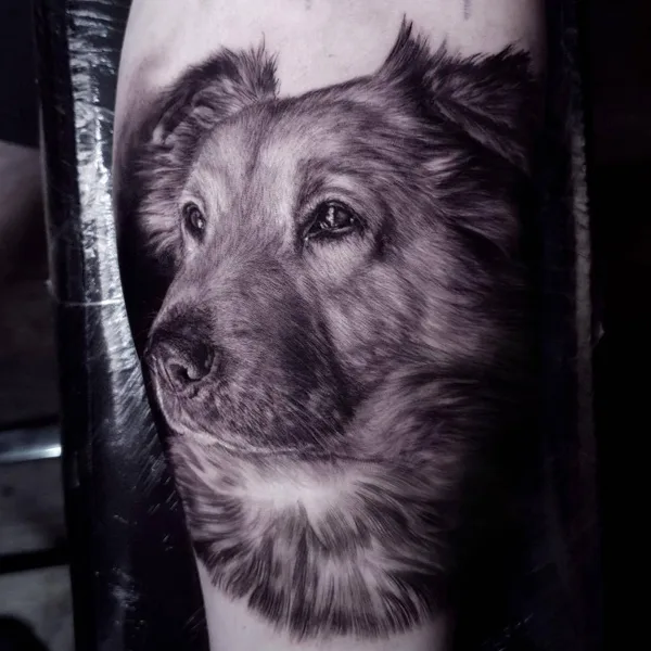 Авторская tattoo by Ralf Nonnweiler