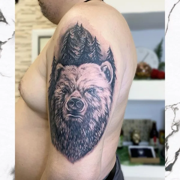 Graphic tattoo by Ирина Итальянкина in Нижний Новгород