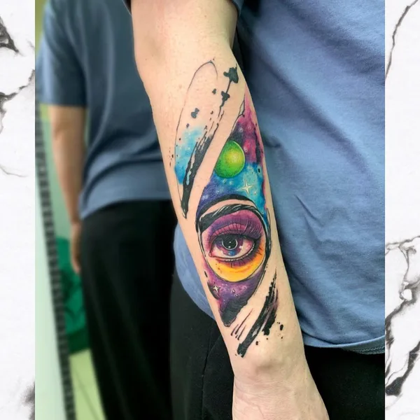 Graphic tattoo by Ирина Итальянкина in Нижний Новгород
