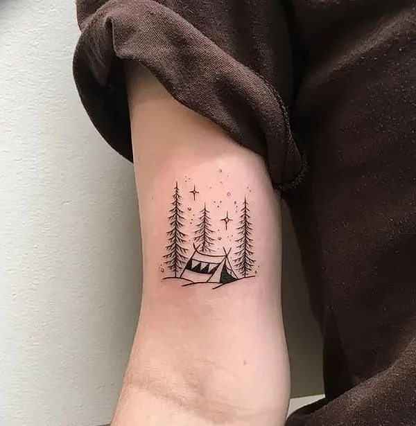 black linework 타투 부위 forearm #51745 | 타투이스트 Кристина Лебедева