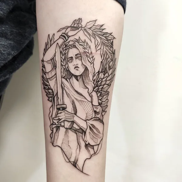 Sketch tattoo by Илья Сергеев in Нижний Новгород