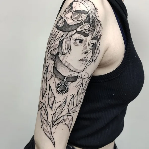 Sketch tattoo by Илья Сергеев in Нижний Новгород