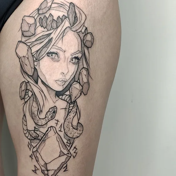 Sketch tattoo by Илья Сергеев in Нижний Новгород